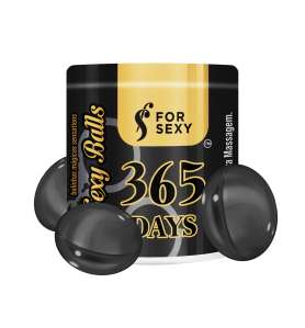 Bolinha Sexy Balls Funcional 365 Days 03 Unidades - For Sexy