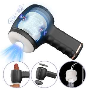 Masturbador Masculino Hammer em Formato de Pistola - Importado