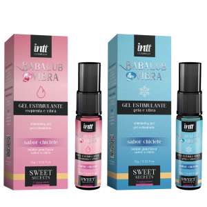 Excitante Vibratório de Chiclete Babalub Vibra by Carla Geane 15g - Intt