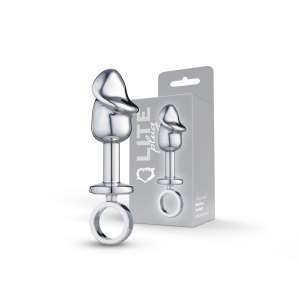 Plug Prata Pênis com Dedal Lite 8,2 x 2,86cm - Sexy Fantasy