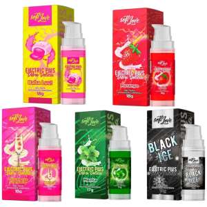 Gel Beijável Eletric Plus Vibro Delicia 18g - Soft Love