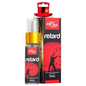 Retardante Masculino Retard Spray 15ml - Soft Love