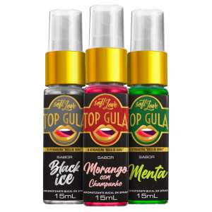 Gel Comestível e Dessensibilizante de Garganta Top Gula 15 ml Spray - Soft Love