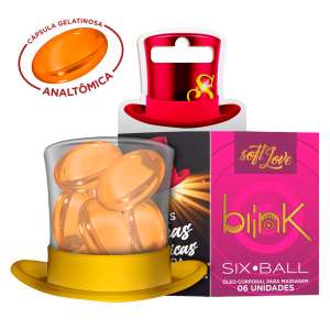 Bolinha Dessensibilizante Six Ball Blink com 6 Unidades - Soft Love