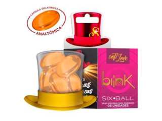 Bolinha Dessensibilizante Six Ball Blink com 6 Unidades - Soft Love