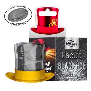 Bolinha Dessensibilizante Six Ball Facilit Black Ice com 6 Unidades - Soft Love