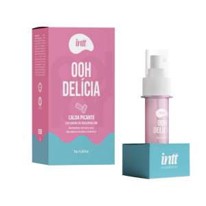 Calda Picante Beijável Ooh Delícia 11g - Sabor: Marshmallow - Intt