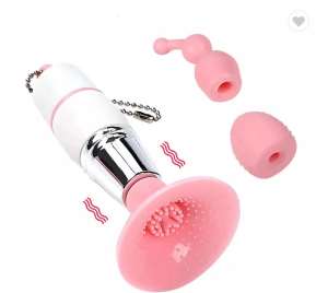 Cápsula Vibratória com 3 Cabeças Removíveis - VibraToy