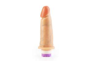 Prótese Real Dick Ultra Realístico Com Vibro 15,3 x 4,5cm - Sexy Fantasy