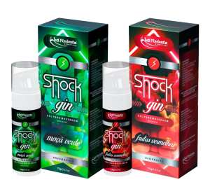 Vibrador Líquido Shock Gin 15g - La Pimienta