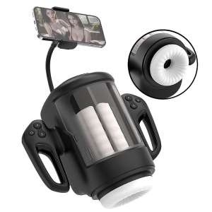 Masturbador Lanterna com Suporte para celular - Game Sex - SI - Importado