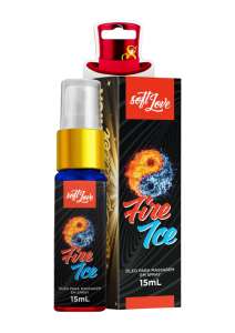 Lubrificante em Spray esquenta esfria Fire e Ice 15 ml - Soft Love