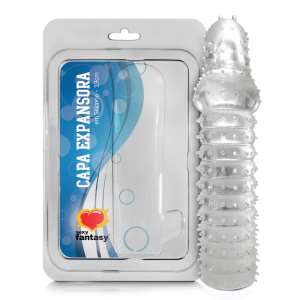 Capa Peniana Anelada 13 cm- Extensor Peniano - Sexy Fantasy