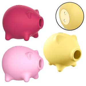 Vibrador de Pulsação - Formato de Porquinho - Peppa - Importado