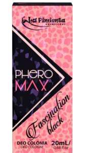 Perfume feminino Phero Max Fascination Black 20ml - La Pimienta