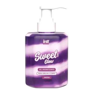 Hidratante corporal beijável Sweet Glow Amora 240 ml - Intt
