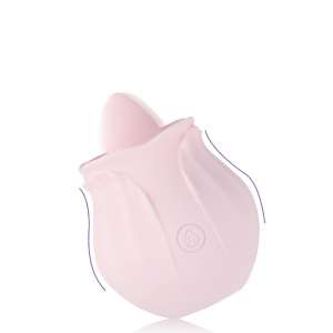 Rosa Estimuladora de Clitóris com 10 Vibrações Nectar - Importado