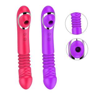 Vibrador de Ponto G com vai e vem Pulsação - Importado