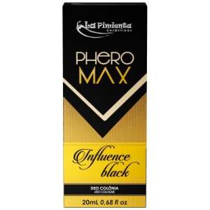 Perfume afrodisíaco masculino Phero-Max Influence Black - La Pimienta