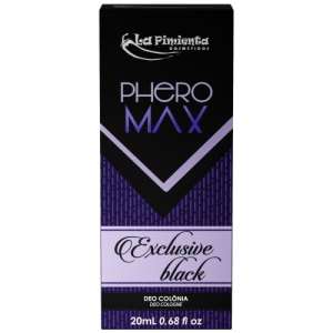 Perfume afrodisíaco masculino Phero-Max  Exclusive Black - La Pimienta