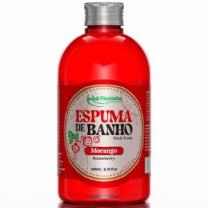 Espuma de banho 200ml - Aroma: Morango  - La Pimienta