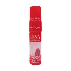 Perfume Sexy Pheromonas Amor Selvagem 17ml - Feitiços Aromáticos