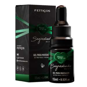 Segredinho Gotas Excitantes 15ml - Feitiços Aromáticos