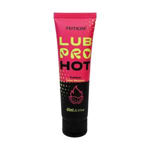 Lubrificante Íntimo PREMIUM LubPRO HOT - Sabor Melancia 60ml - Feitiços Aromáticos