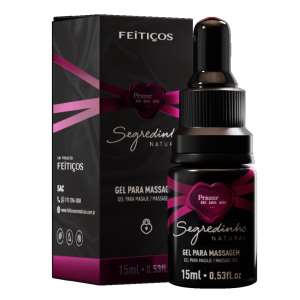 Segredinho Natural - Gotas Excitantes 15ml - Feitiços Aromáticos