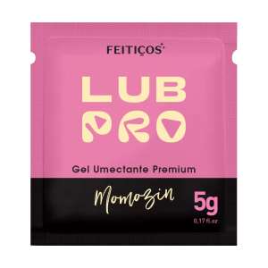 Lubrificante Íntimo PREMIUM LubPRO - Momozin (Morango com Chantilly Picante) Sachê 5g - Feitiços Aromáticos