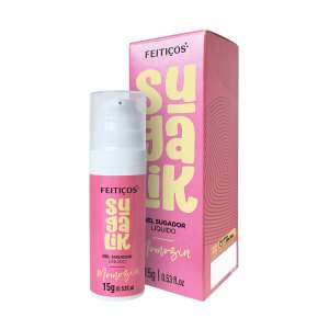 Excitante Líquido Sugalik 3 em 1 (Pulsação / Sucção / Refrescância) - 15g - Sabor: Momozin - Feitiços Aromáticos