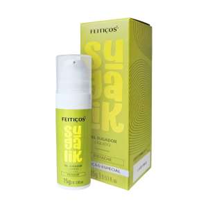 Excitante Líquido Sugalik 3 em 1 (Pulsação / Sucção / Refrescância) - 15g - Sabor: Pistache - Feitiços Aromáticos