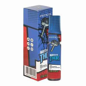 Gel Excitante Vibrador Ice Martelo de Thor - Linha Heróis 17ml - Feitiços Aromáticos
