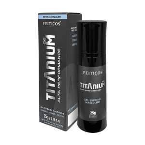 Vasodilatador Masculino Titanium Alta Performance 25g - Feitiços Aromáticos