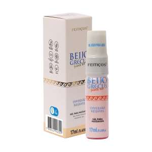 Gel Eletrizante Beijável Beijo Grecus - Shock Ice 17ml - Feitiços Aromáticos