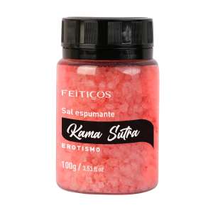 Sal de Banho Espumante Kama Sutra 100g - Feitiços Aromáticos