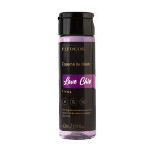 Espuma de Banho Love Chic Êxtase 60ml - Feitiços Aromáticos