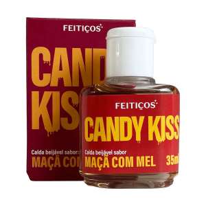 Gel Beijável Candy Kiss - Maçã com Mel 35ml - Feitiços Aromáticos