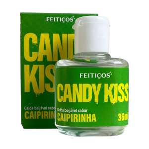 Gel Beijável Candy Kiss Caipirinha 35ml - Feitiços Aromáticos
