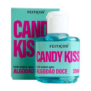 Gel Beijável Candy Kiss Algodão Doce 35ml  - Feitiços Aromáticos
