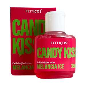 Gel Beijável Candy Kiss Melacia Ice 35ml  - Feitiços Aromáticos