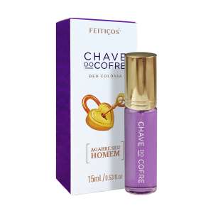 Perfume Afrodisíaco Chave do Cofre 15ml  - Feitiços Aromáticos