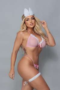 Fantasia Coelha Manhosa - Tallyta Lingerie