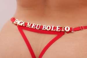 Calcinha Personalizável TMI - Tallyta Lingerie