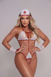 Fantasia Bombeira - Tallyta Lingerie