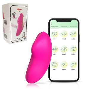 Vibrador de Calcinha via APP a longa distância Slow - Importado