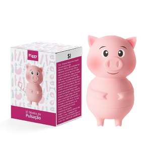 Vibrador de Pulsação Porquinho Recarregável Piggy - Importado