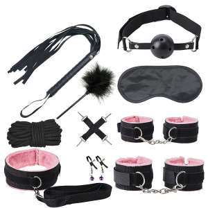 Kit Sado Black Wolf Rosa - Importado