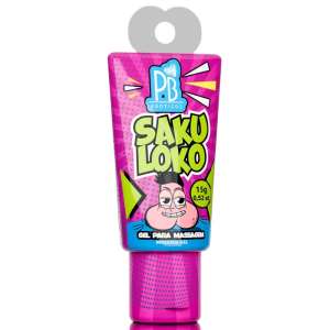 Gel Excitante Masculino Saku Loko 15g - Pau Brasil by La Pimienta