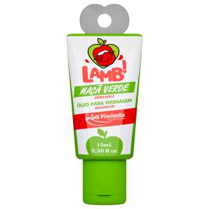 Gel Beijável Lamb 15ml - Sabor: Maçã Verde - La Pimienta